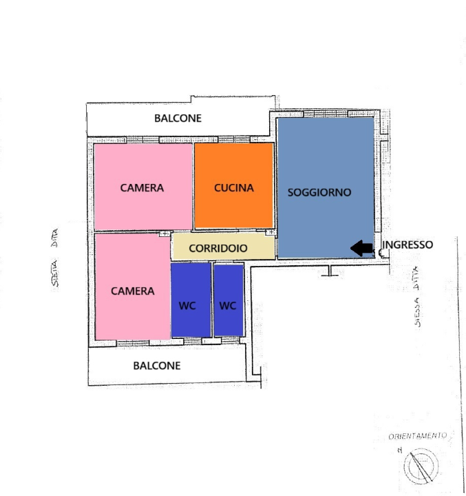 Appartamento - Planimetry 1