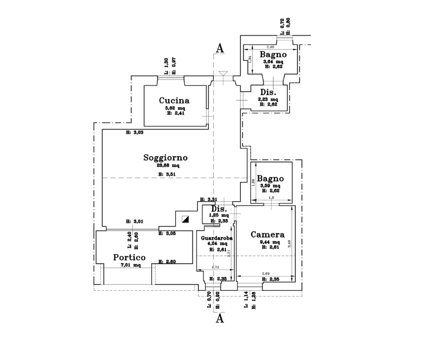 Appartamento - Planimetry 1