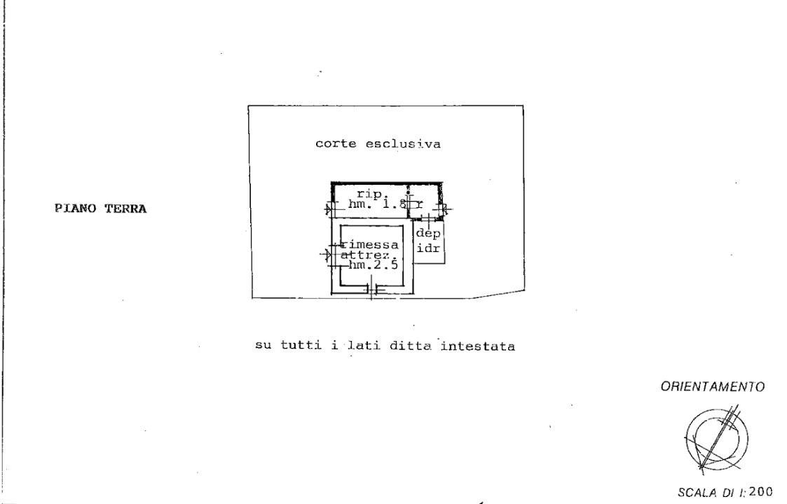 Magazzino - Planimetry 1