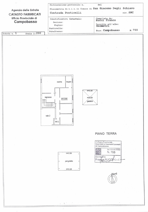 Casa Indipendente - Planimetry 1