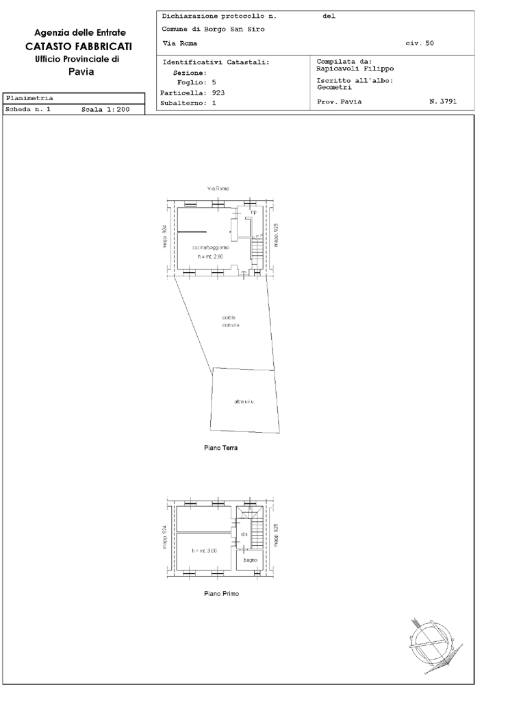 Casa Indipendente - Planimetry 1