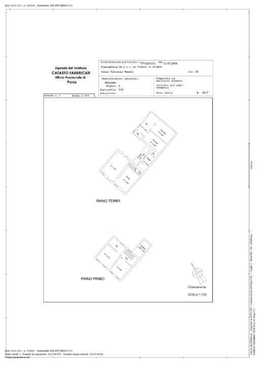 Casa Indipendente - Planimetry 1