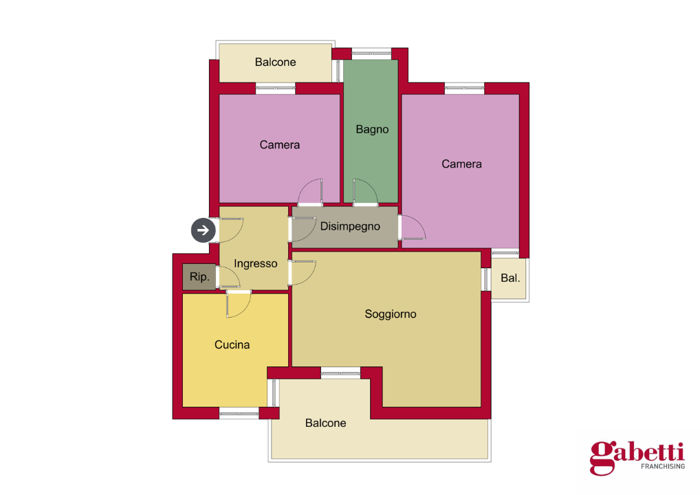 Appartamento - Planimetry 1