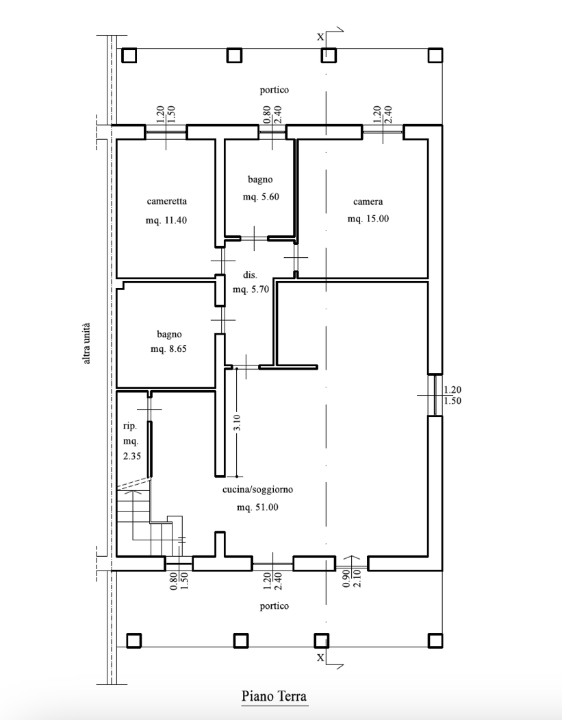 Villa - Planimetry 1