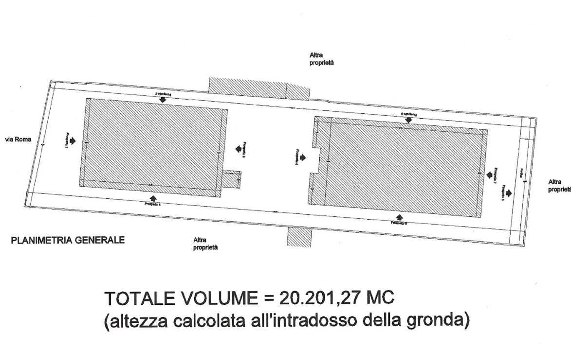 Capannone - Planimetry 2