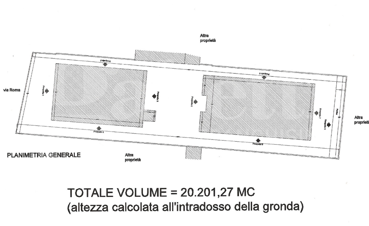 Capannone - Planimetry 2