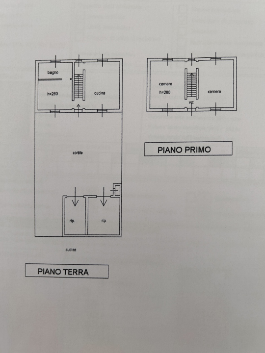 Casa Indipendente - Planimetry 1