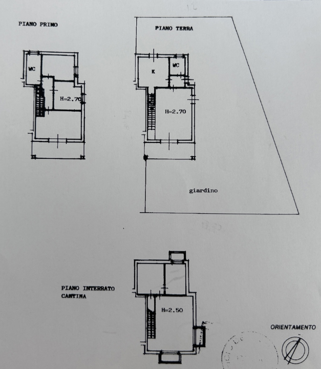 Casa Indipendente - Planimetry 1