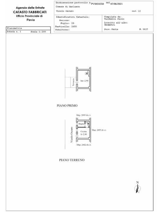 Casa Indipendente - Planimetry 1