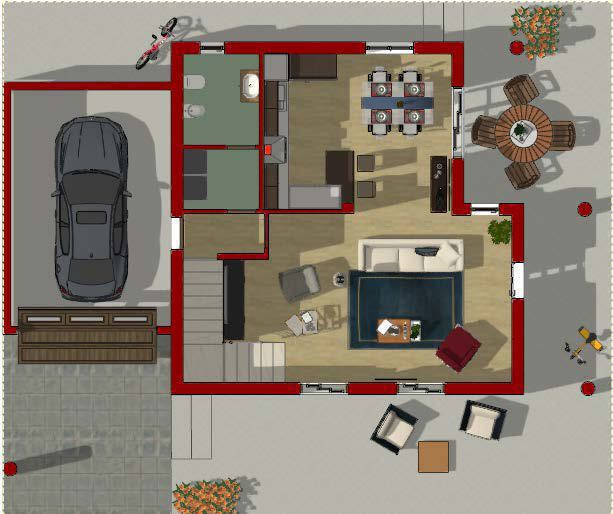 Villa - Planimetry 2