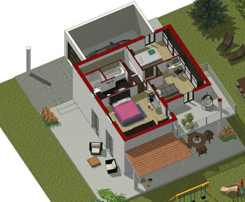 Villa - Planimetry 4