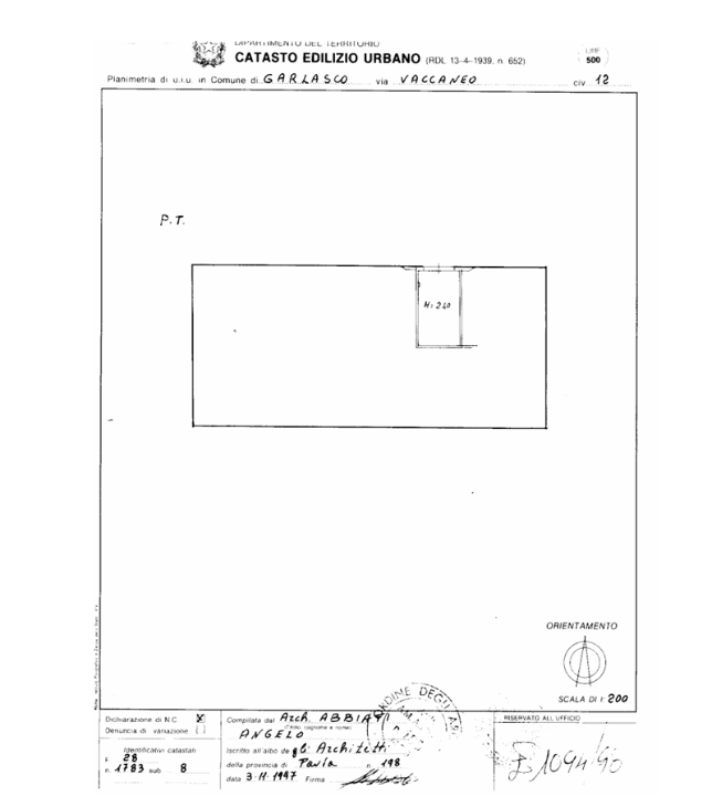 Appartamento - Planimetry 2