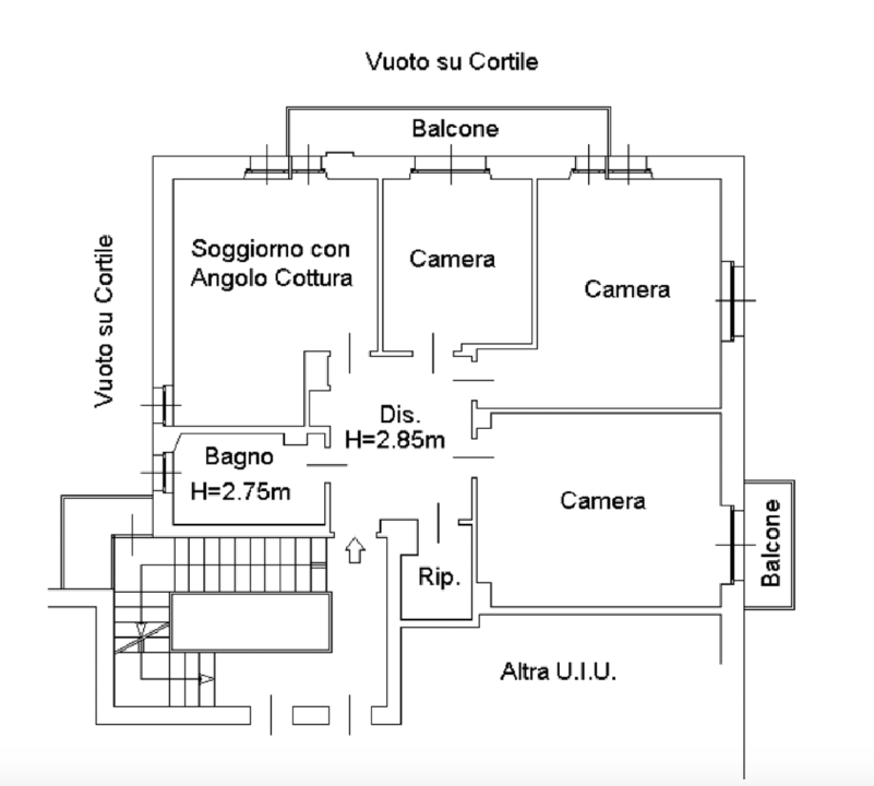 Appartamento - Planimetry 1
