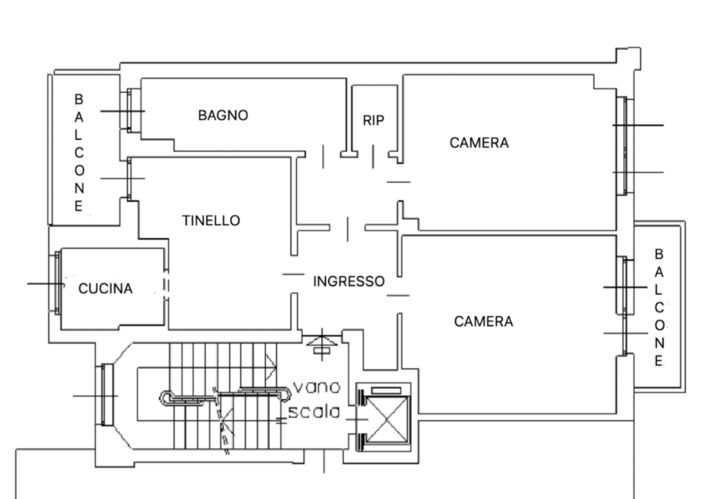 Appartamento - Planimetry 1