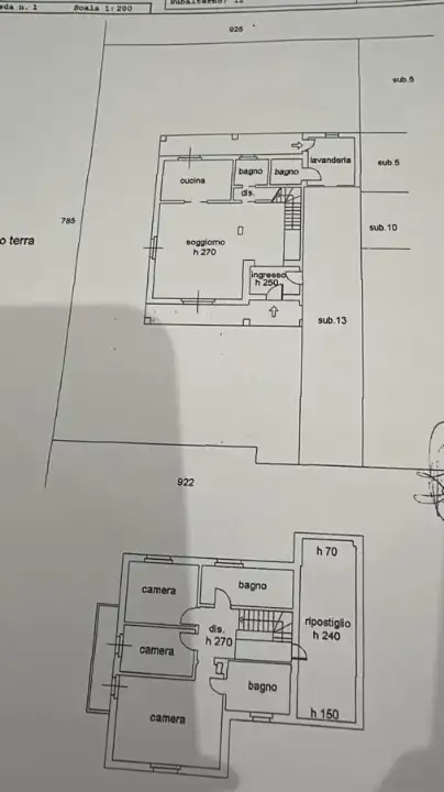 Casa Indipendente - Planimetry 1