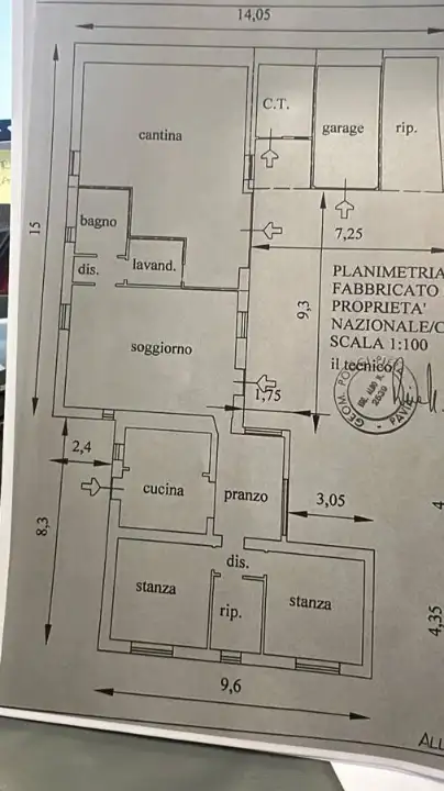 Casa Indipendente - Planimetry 1