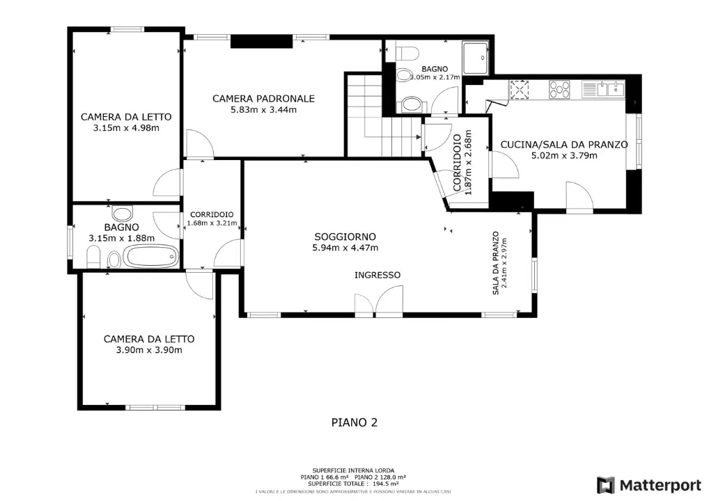 Villa - Planimetry 2
