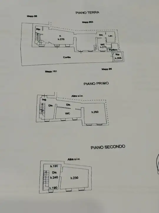 Casa Indipendente - Planimetry 1