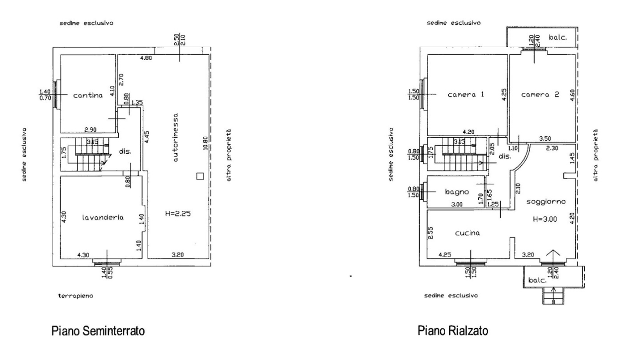 Villa - Planimetry 1