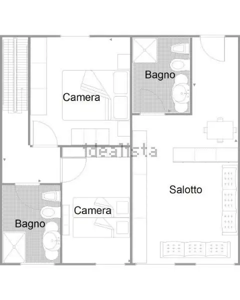 Casa Indipendente - Planimetry 2