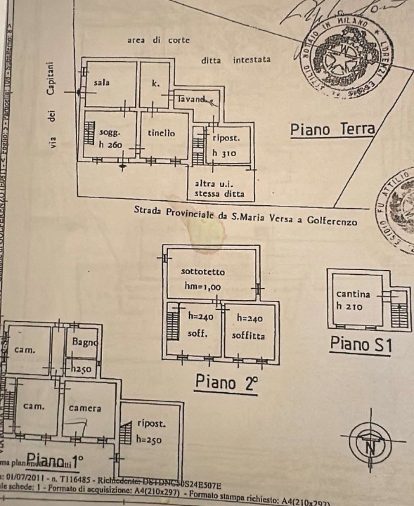Casa Indipendente - Planimetry 1