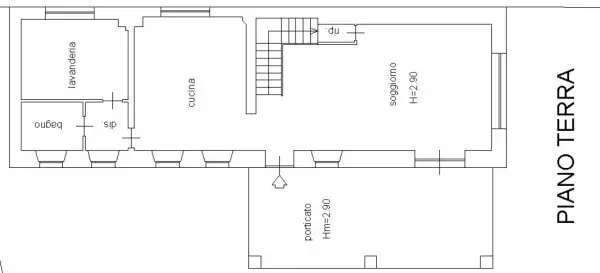 Casa Indipendente - Planimetry 1