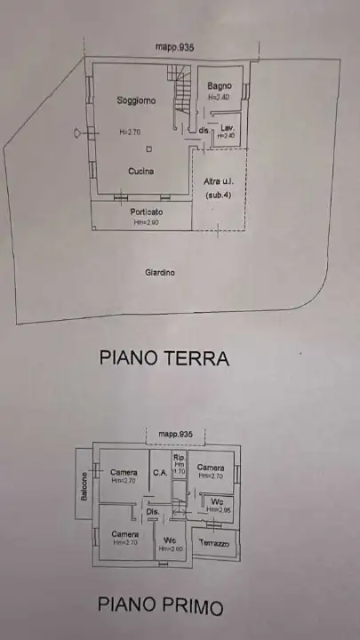 Villa - Planimetry 1