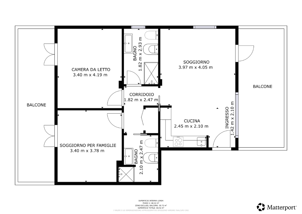 Appartamento - Planimetry 1