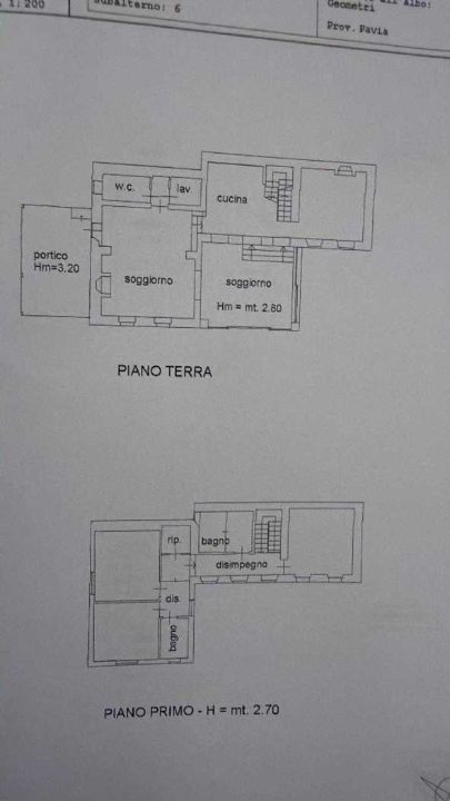 Casa Indipendente - Planimetry 1
