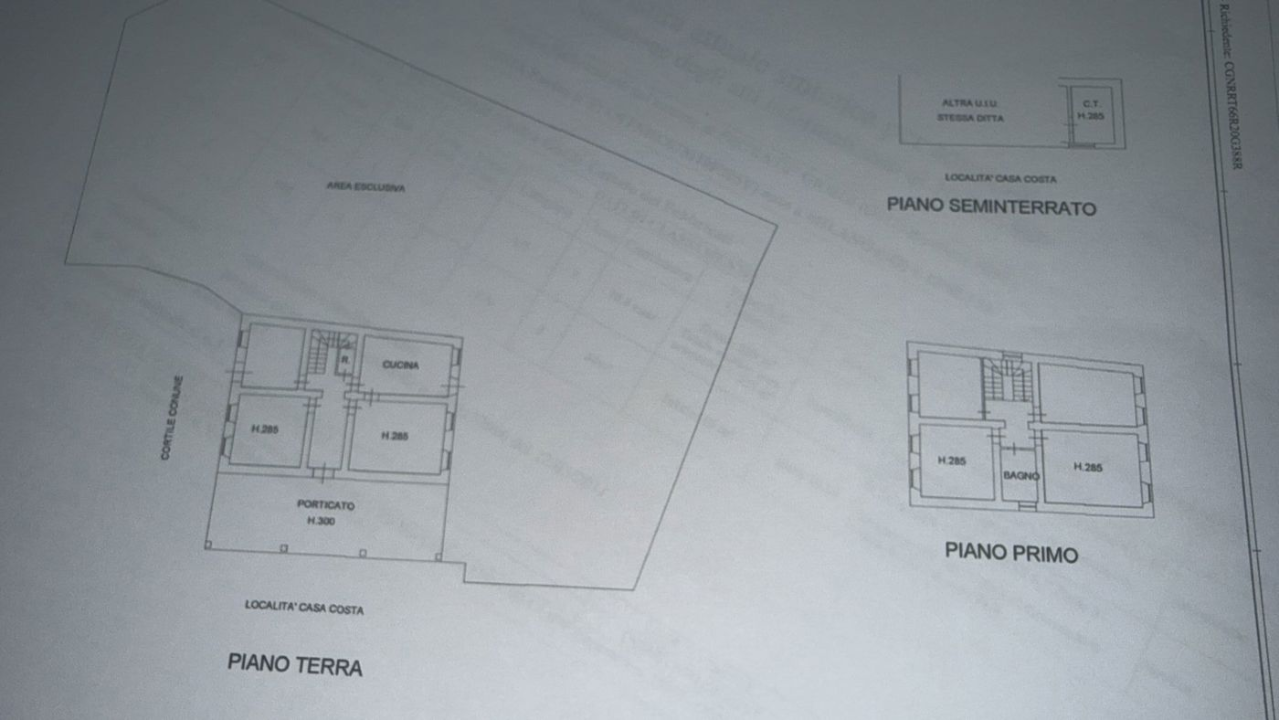 Casa Indipendente - Planimetry 1
