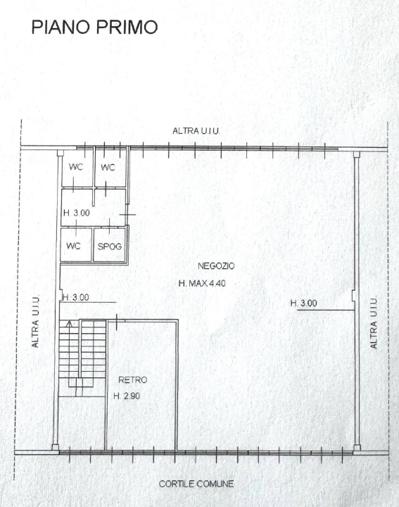 Negozio - Planimetry 1