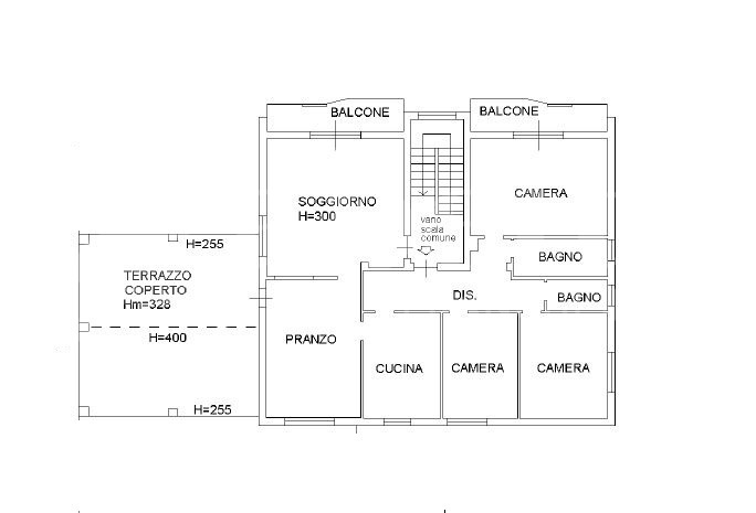 Palazzina - Planimetry 1