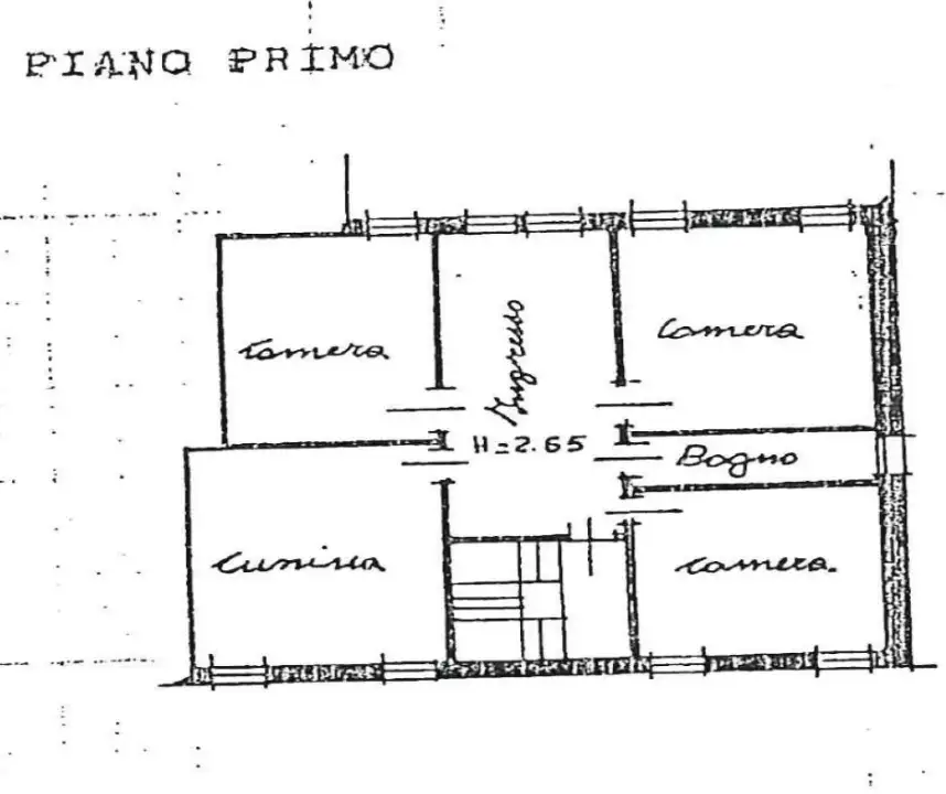 Casa Indipendente - Planimetry 1