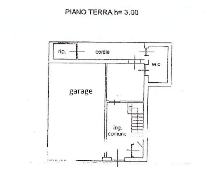 Palazzina - Planimetry 1