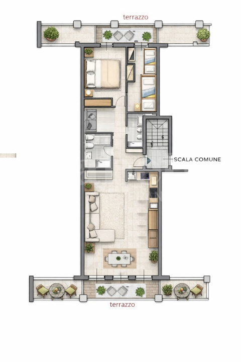 Appartamento - Planimetry 3