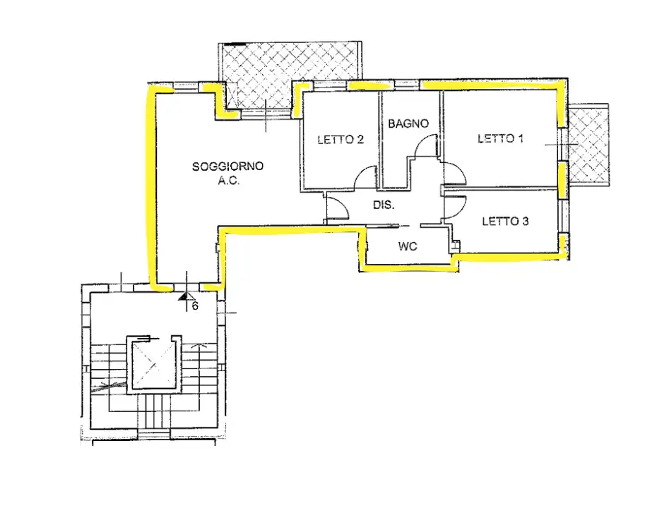Appartamento - Planimetry 1