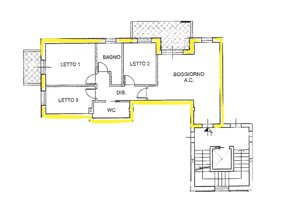Appartamento - Planimetry 1