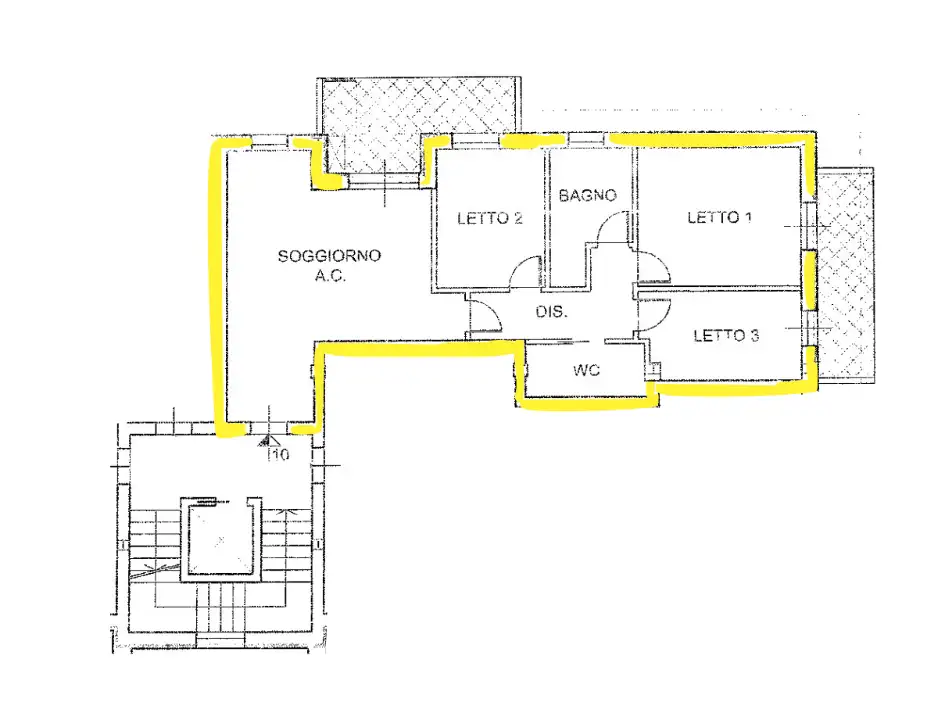Appartamento - Planimetry 1