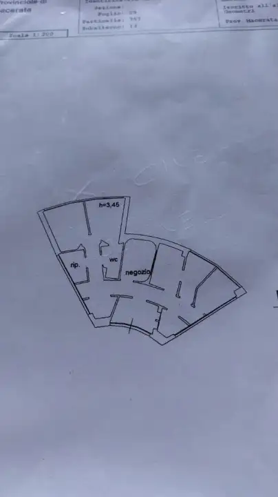 Negozio - Planimetry 1