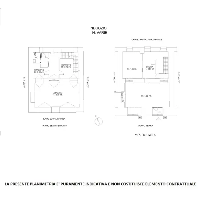 Negozio - Planimetry 1