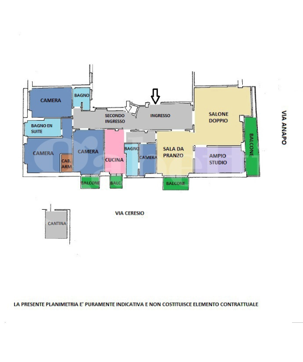 Appartamento - Planimetry 1
