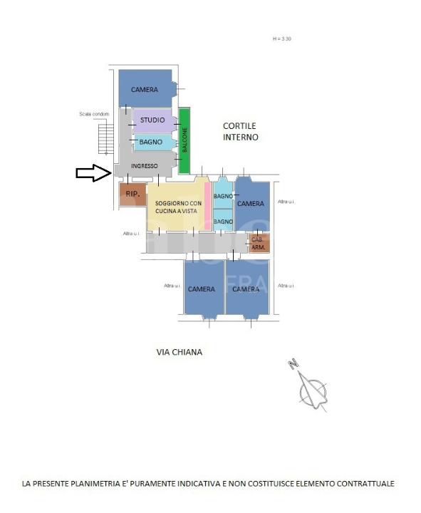 Appartamento - Planimetry 1