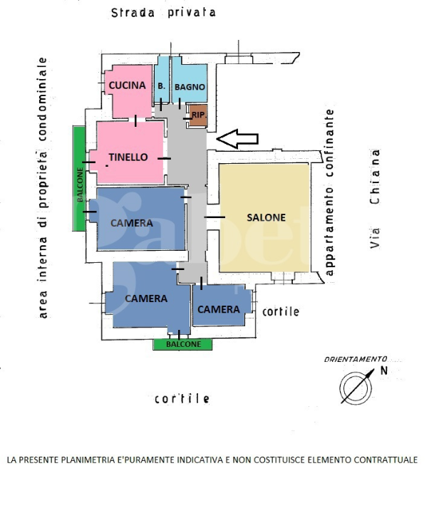 Appartamento - Planimetry 1