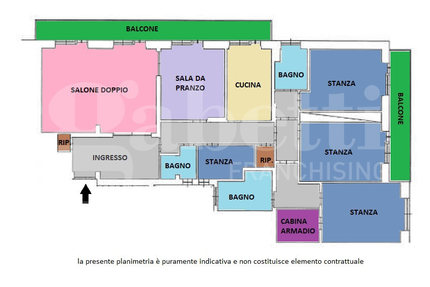 Appartamento - Planimetry 1