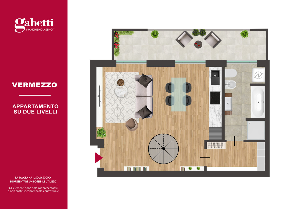Appartamento in vendita a Vermezzo Con Zelo (MI)
