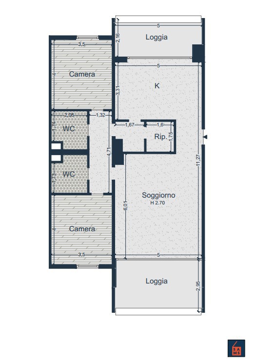 Appartamento di 115 mq in vendita - Basiglio