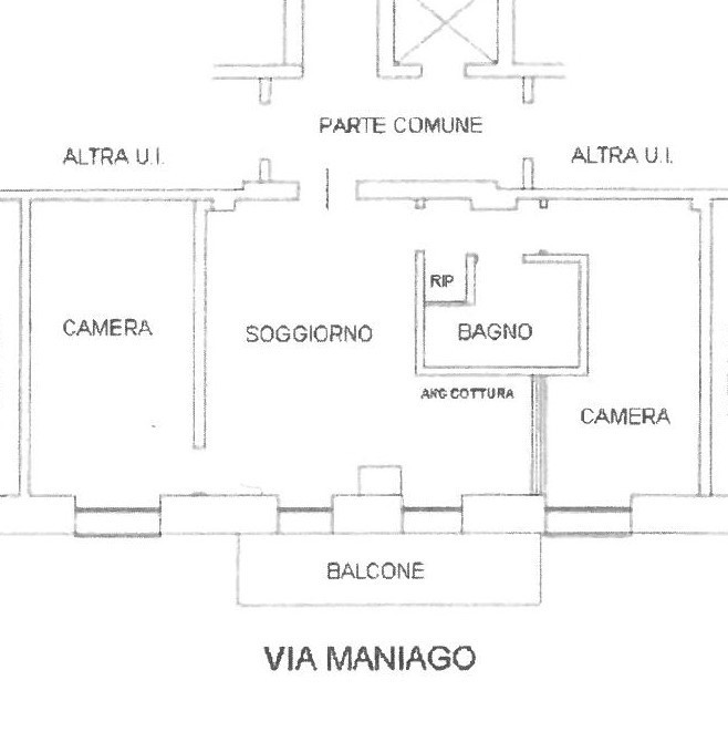 Appartamento di 66 mq in vendita - Milano