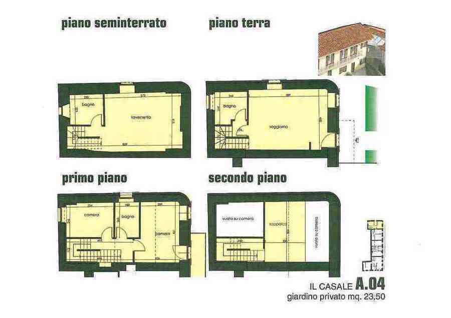 Vendita Villetta a schiera Casa/Villa Sangano Via Giovanni Gino, 20 469451