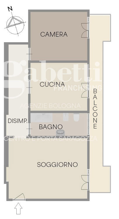 Foto 31 di 34 - Appartamento in vendita a Bologna
