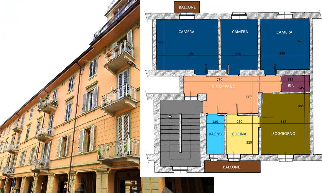 Vendita 5 Locali Appartamento Saluzzo Via Piave, 10 486473